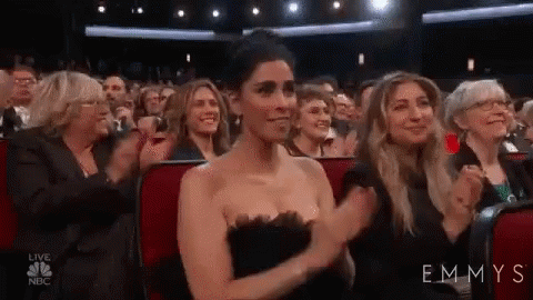 Emmys Sarah Silverman Emmys Sarah Silverman Clapping Discover