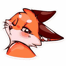 sticker puppy fox puppy stickerpack