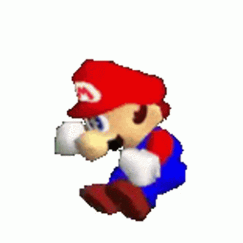 Super Mario 64 Running Gif