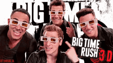 Big Time Rush 3d Glasses GIF - Big Time Rush 3d Glasses GIFs