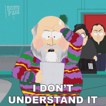 I Dont Understand It Rob Reiner GIF - I Dont Understand It Rob Reiner South Park GIFs