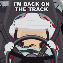 Im Back On The Track Eric Cartman GIF - Im Back On The Track Eric Cartman South Park GIFs