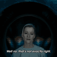 Well No Thats Not Exactly Right Janet Warren GIF - Well No Thats Not Exactly Right Janet Warren The Twilight Zone GIFs