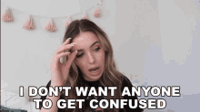 I Dont Want Anyone To Get Confused Stella Rae GIF - I Dont Want Anyone To Get Confused Stella Rae I Dont Want Anybody To Get Confused GIFs
