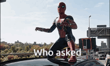 Who Asked Spiderman GIF - Who Asked Spiderman GIFs