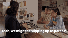Yeah We Might Be Slipping Up As Parents Andrew Pham GIF - Yeah We Might Be Slipping Up As Parents Andrew Pham Camille Pham GIFs