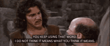 word princess bride bad words what it means inigo montoya word princess bride bad words what it means inigo montoya