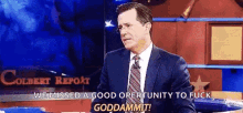 Colbert God Damn It GIF - Colbert God Damn It Damn GIFs