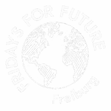 fridays for future fff freiburg fridays for future freiburg logo spinning
