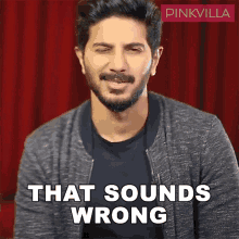 That Sounds Wrong Dulquer Salmaan GIF - That Sounds Wrong Dulquer Salmaan Pinkvilla GIFs