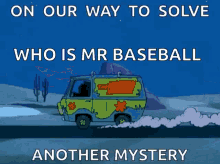 scooby doo mystery machine cartoons