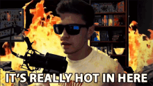 Its Really Hot In Here David GIF - Its Really Hot In Here David Please Stop Talking GIFs