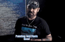 Painting Saves Lives Painting Feels Good GIF - Painting Saves Lives Painting Feels Good Paint The Pain Away GIFs