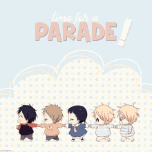 Gakuen Time For A Parade GIF - Gakuen Time For A Parade Babysitter GIFs