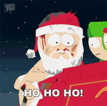 Ho Ho Ho Santa Claus GIF - Ho Ho Ho Santa Claus South Park GIFs