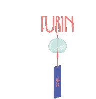Furin Japan Sticker - Furin Japan Wind Stickers