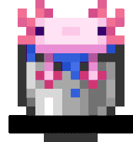 Minecraft Axolotl Sticker - Minecraft Axolotl Stickers