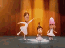 It'S Friday--gotta Dance GIF - Despicable Me Ballet Dancing GIFs