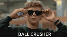 Ball Crusher Cool GIF - Ball Crusher Cool Sunglasses GIFs