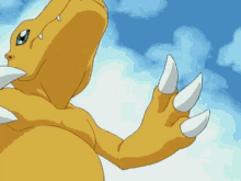 Digimon Agumon GIF - Digimon Agumon Attack GIFs