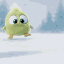 Angry Bird Cute GIF - Angry Bird Cute Snow GIFs