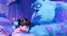 Hug Monsters Inc GIF - Hug Monsters Inc Boo GIFs