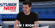 Am I Right Benedict Townsend GIF - Am I Right Benedict Townsend Youtuber News GIFs