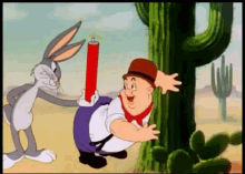 Bugs Bunny Bomb GIF - Bugs Bunny Bomb Scared GIFs