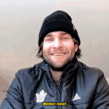 Jack Campbell Better Now GIF - Jack Campbell Better Now Toronto Maple Leafs GIFs