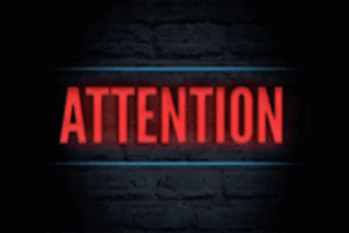 Pay Attention Warning GIF - Pay Attention Warning Neon GIFs