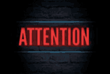 Pay Attention Warning GIF - Pay Attention Warning Neon GIFs