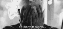 Thoughts Too Many Thoughts GIF - Thoughts Too Many Thoughts Information Overload GIFs