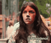 Face Painting GIF - Face Painting Tvresidence GIFs