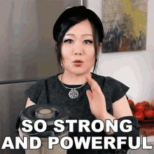 So Strong And Powerful Emily Kim GIF - So Strong And Powerful Emily Kim Maangchi GIFs