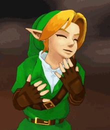 Link Zelda GIF - Link Zelda Feeling Good GIFs