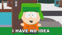 I Have No Idea Kyle GIF - I Have No Idea Kyle South Park GIFs