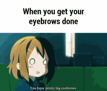 Eyebrows Anime GIF - Eyebrows Anime Pickles GIFs