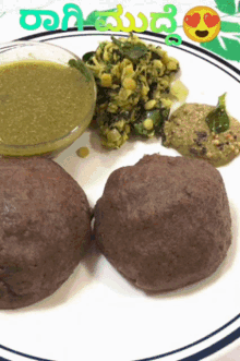 Ragi Mudde Ragi Ball GIF - Ragi Mudde Ragi Ball Karnataka Food GIFs