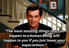 Modernfamily Noexpectations GIF - Modernfamily Noexpectations Loweryourexpectation GIFs