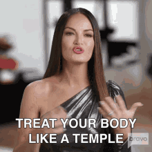 Treat Your Body Like A Temple Real Housewives Of Salt Lake City GIF - Treat Your Body Like A Temple Real Housewives Of Salt Lake City Stay Healthy GIFs