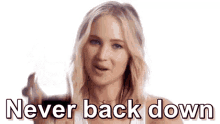 Never Back Down Cheers GIF - Never Back Down Cheers Jennifer Lawrence GIFs