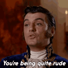 Youre Being Quite Rude Trelane GIF - Youre Being Quite Rude Trelane Star Trek GIFs