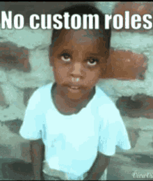 discord no custom roles meme no custom