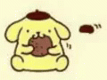 Pom Pom Purin GIF - Pompompurin Eating A Cooking Cute - Discover ...