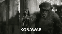 koba angry dawn of the planet of the apes gun bad ape
