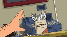 Bob Straws Grasping GIF - Bob Straws Grasping Straw GIFs