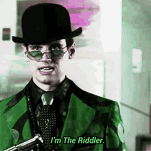 Im The Riddler Riddle Me This GIF - Im The Riddler Riddle Me This Gotham GIFs