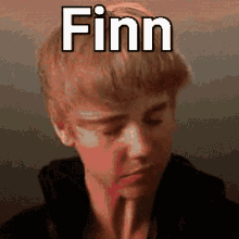 Finn Justin Bieber GIF - Finn Justin Bieber Hair Flip GIFs