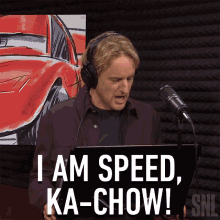 I Am Speed Saturday Night Live GIF - I Am Speed Saturday Night Live Kachow GIFs