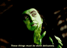 Wicked Witch Of The West Done Delicately GIF - Wicked Witch Of The West Done Delicately Wizard Of Oz GIFs
